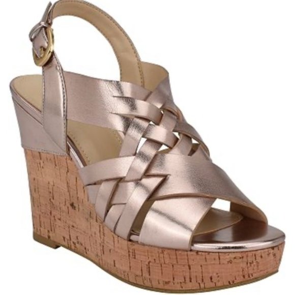 Guess Shoes - NEW GUESS Haela Wedge Sandals